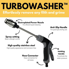 Load image into Gallery viewer, Turbowasher™  - Power high-pressure cleaner for every garden hose
